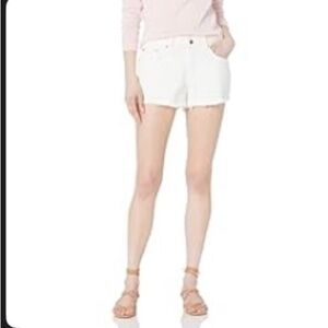 Billabong White Jean Shorts